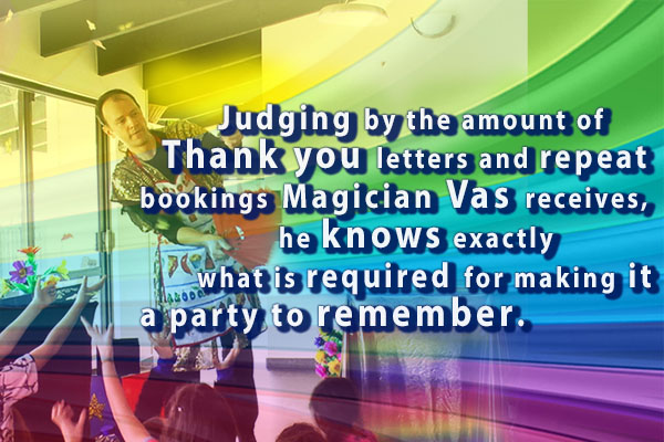 Auckland magician contact slide